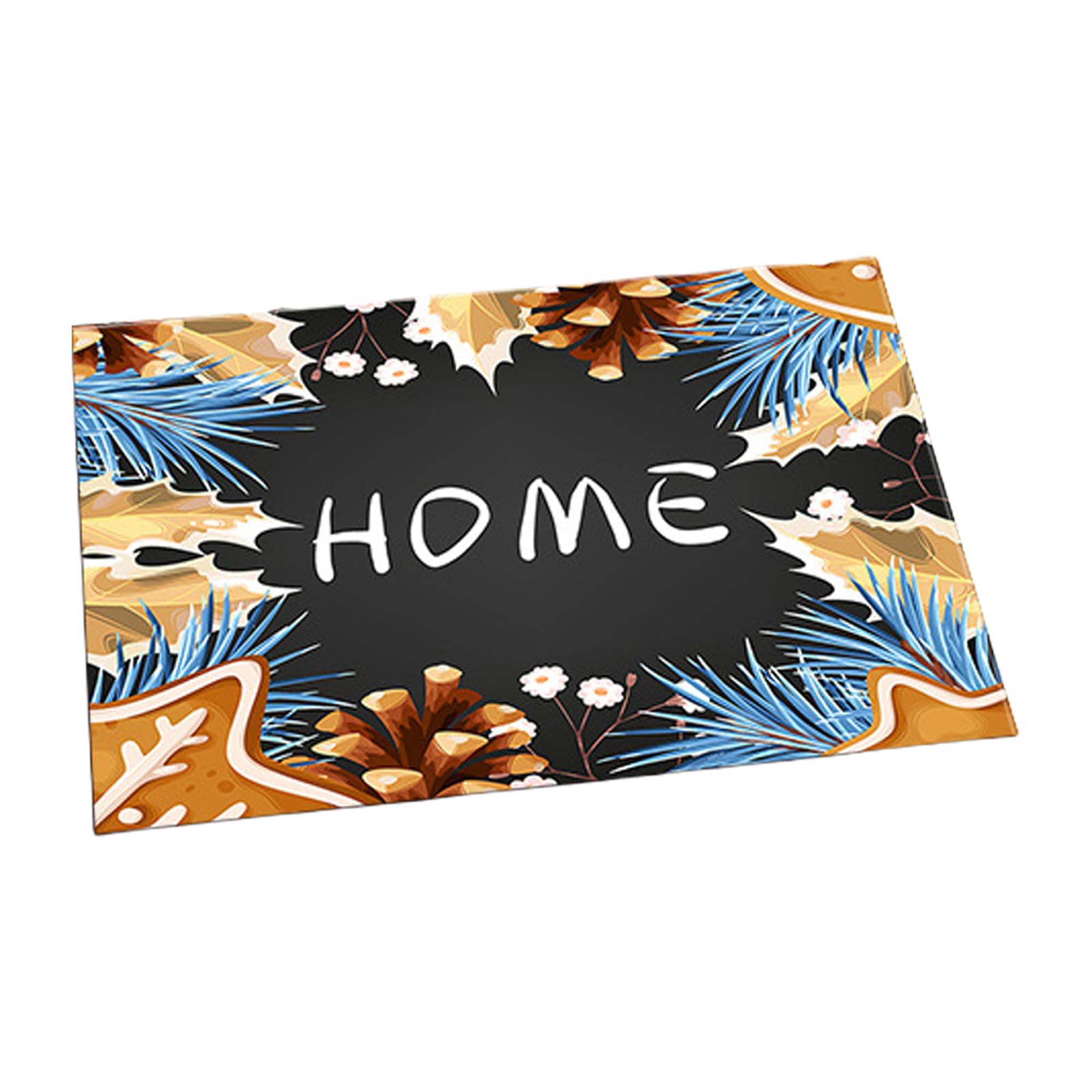 Carotoe A Kitchen Rug Oil Proof Polyester Fiber Mat Slip Resistant For Comfortable Standing Nd Easy Cleaning Oil Resistant Mat