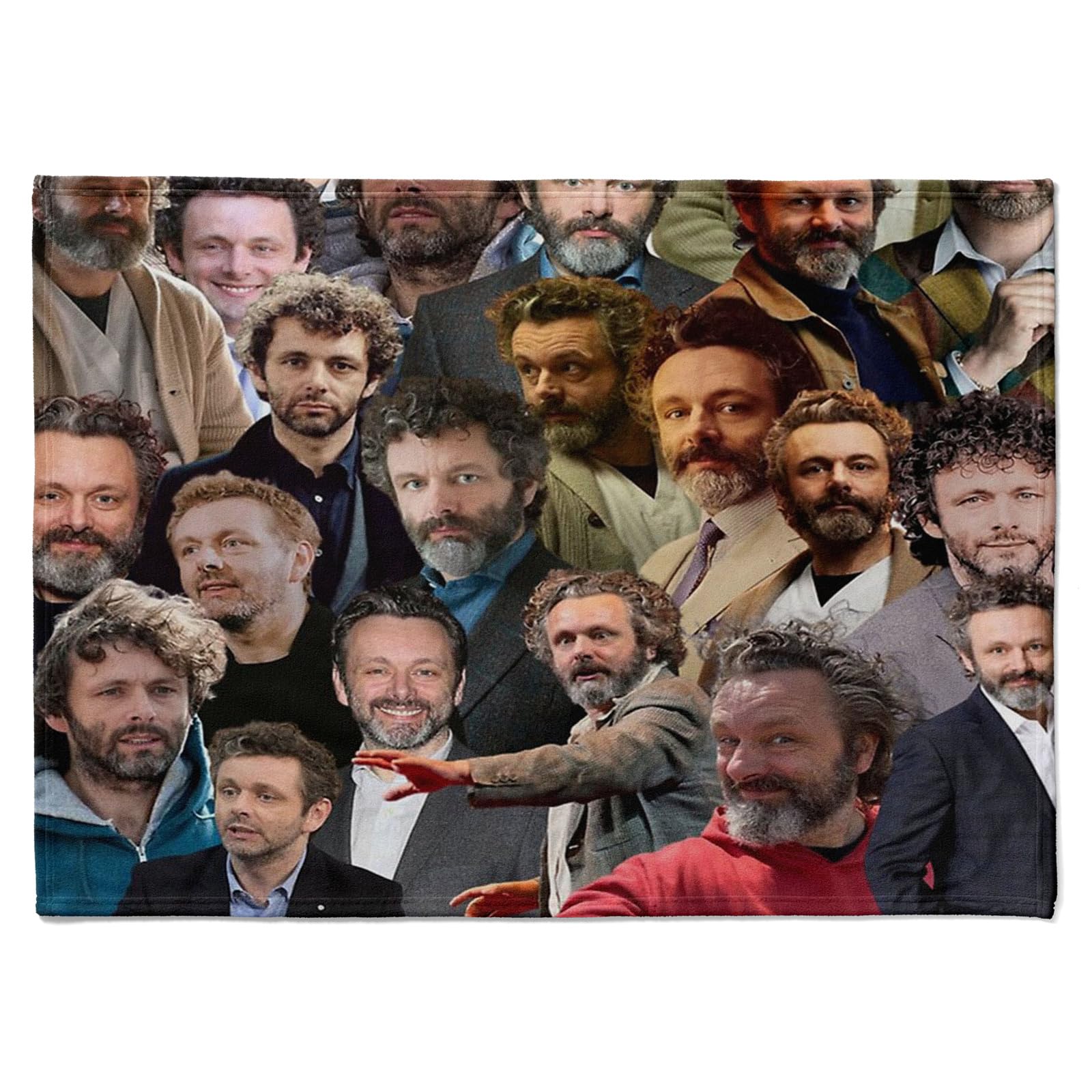 Jschlatt Michael Sheen Photo Collage Throw Blanket for Women Men Girls Boys Kids Pets Dogs Cats 60" x 50" (150cm x 130cm)