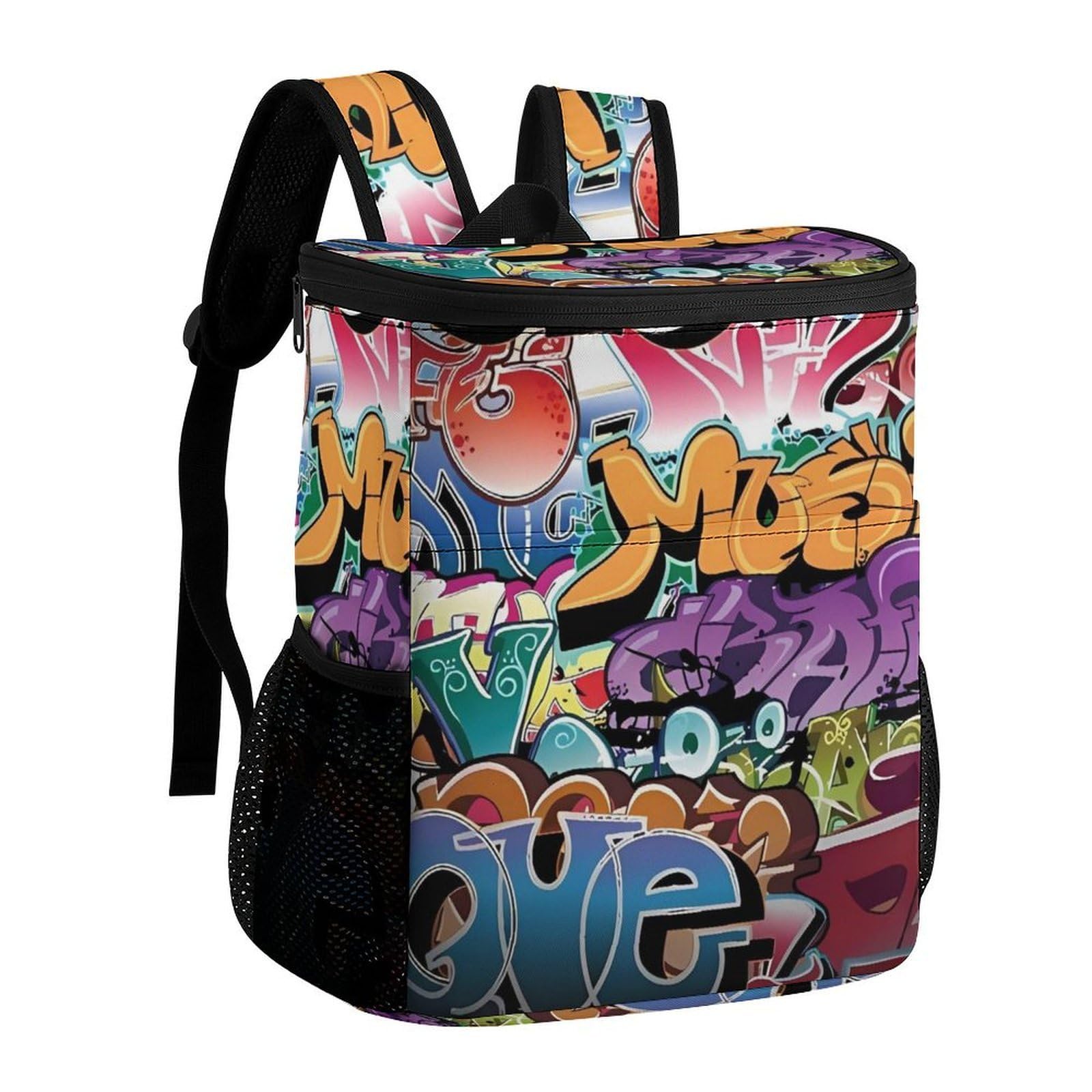 Sac à dos isotherme en polyester sergé robuste avec sangles rembourrées