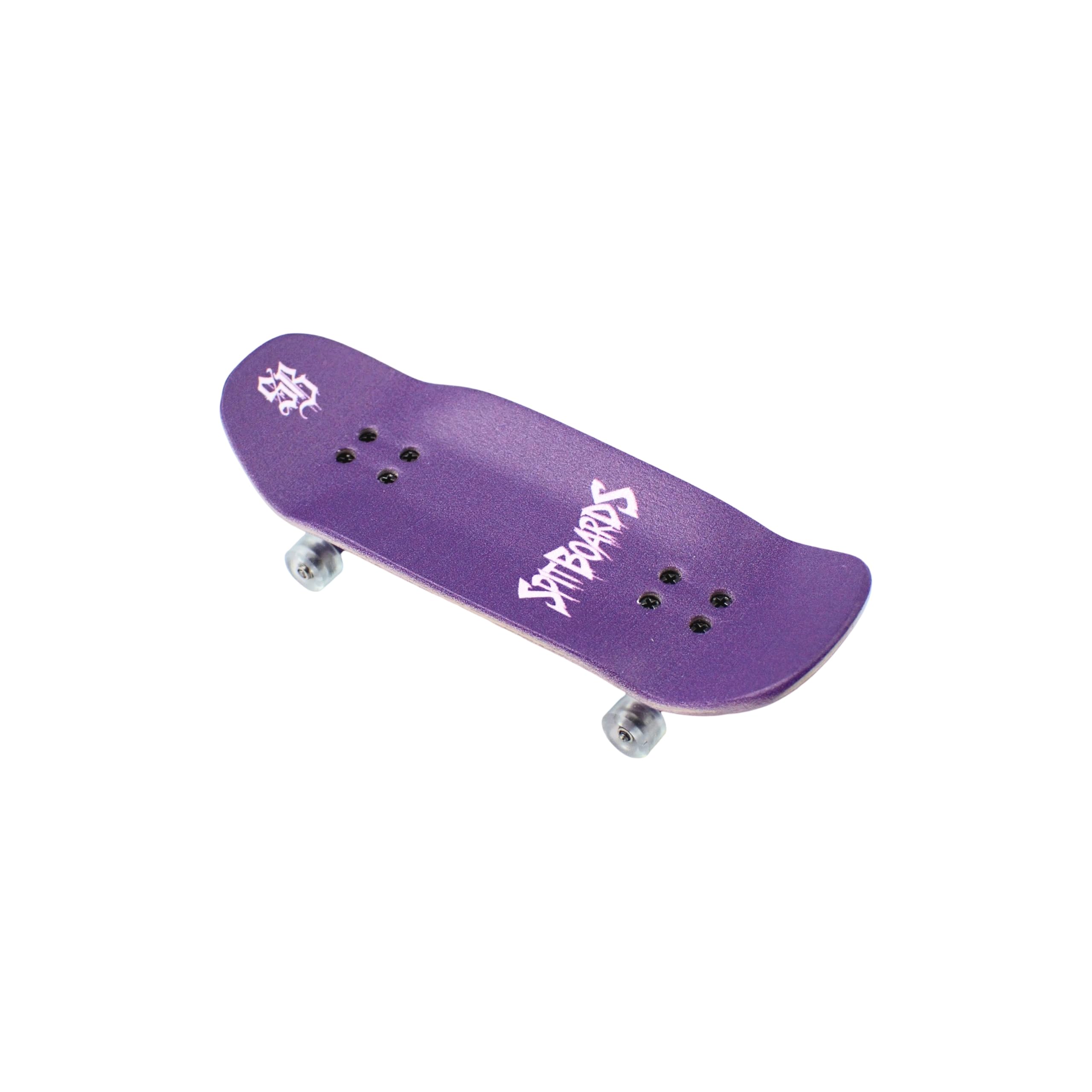 SPITBOARDS® 34mm Fingerboard Oldschool Cruiser Pro Complete Setup, Pre-Assembled 5-Layer Wood, Pro Trucks - Image 3