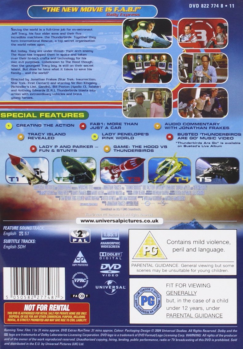 Image secondaire de UCA Thunderbirds [DVD]