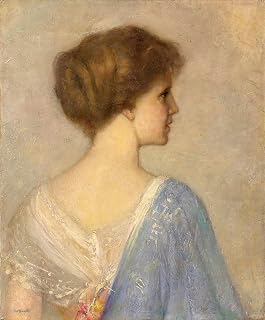 FANBUiHU Famous Wall Art Print Classic Canvas l'inafferrabile Louisa Tom Roberts Graffiti Painting for Office Decor 60x90cm