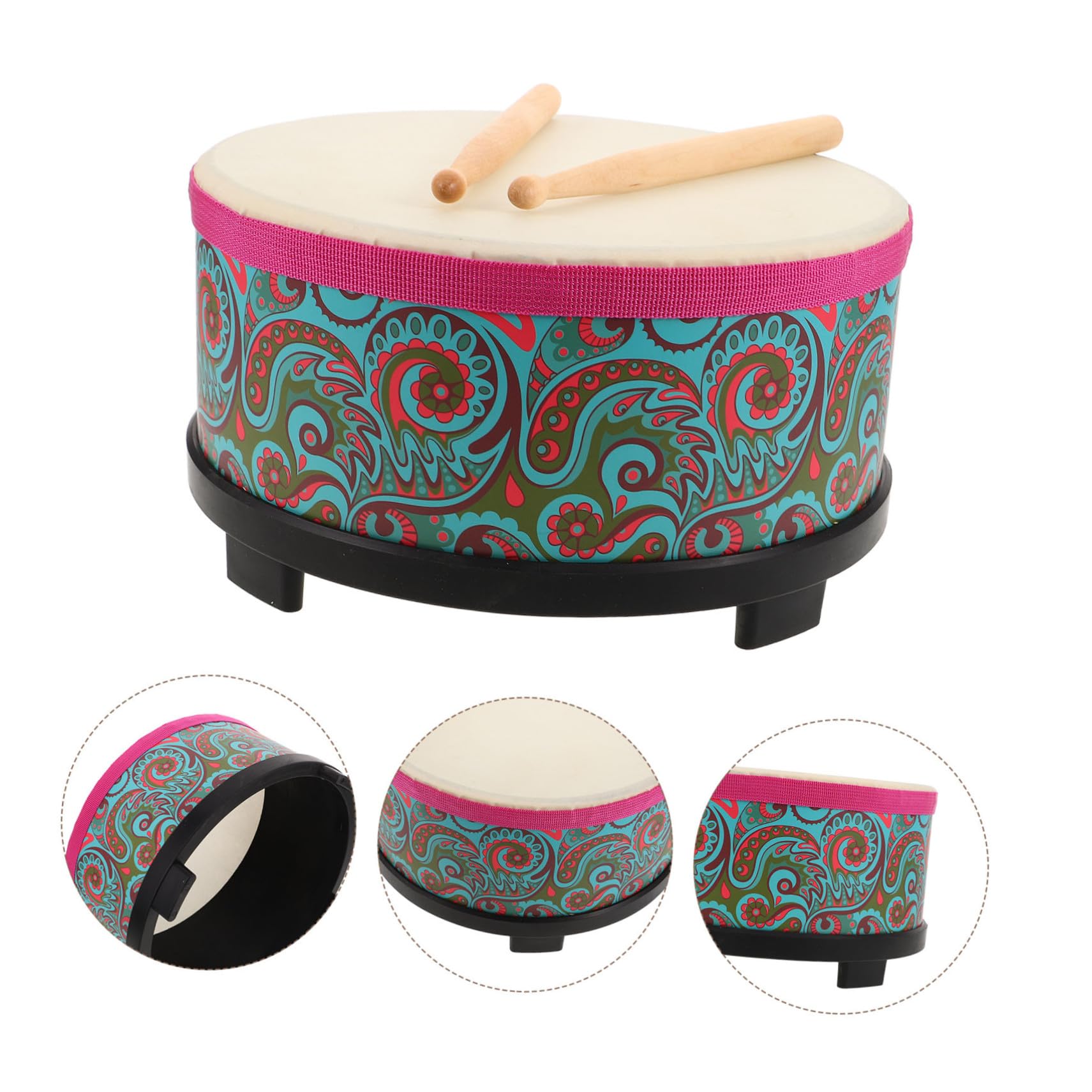 MAGICLULU Strumento da pavimento per design floreale Orff leggero e resistente gioco musicale per attività indoor e outdoor
