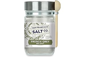 8 oz. Chef's Jar - Organic French Grey Sea Salt