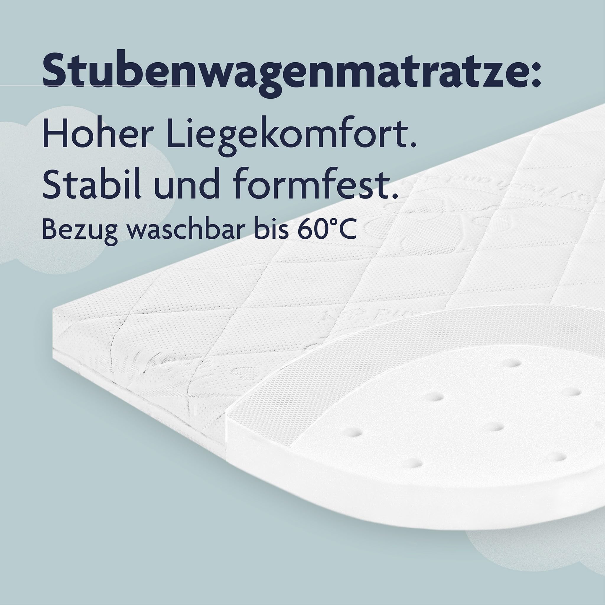 Julius Zöllner Beistellbettmatratzen-Set Traumfänger Air 89x51 cm, 4-teilig