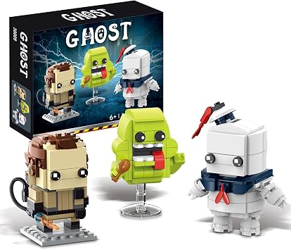 Halloween Ghost Action Figure Building Set,Busters Horror Present for Fans | Home Decor,Christmas Toys for Kids,Compatible with Lego for Adults