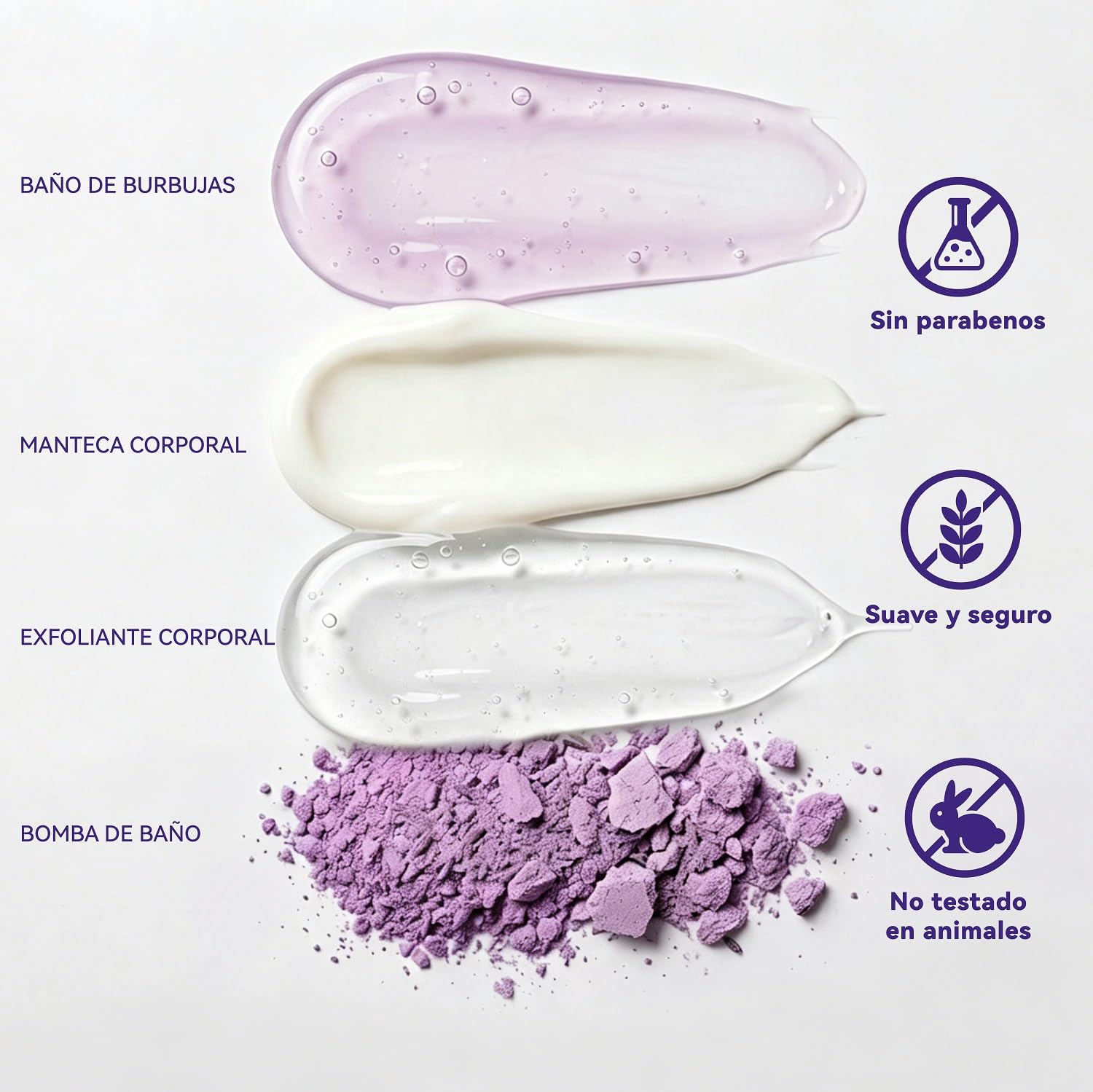 Spa Luxetique Set de Regalo de Baño, 11pcs Lavanda Set Belleza Regalo Mujer con Loción Corporal, Gel de Ducha, Bain Moussant, Regalo Cumpleaños, Regalos de Navidad y San Valentin