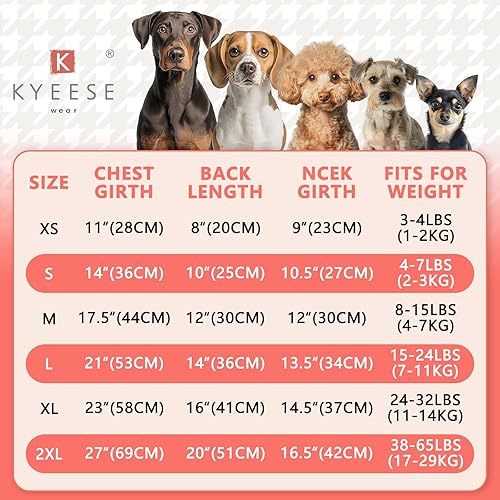 Miniatura 2 de KYEESE Suéter de punto trenzado grueso para perro, cuello alto, cálido, con mangas, ropa mullida para perro, color degradado, azul, talla L