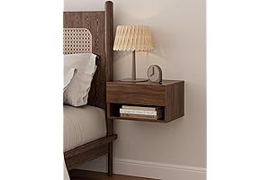 Adowes Floating Nightstand, Modern and Compact Storage for Bedrooms and Bathrooms