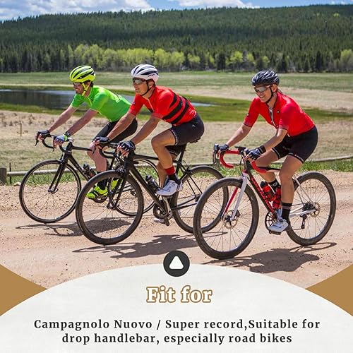 Miniatura 2 de Fundas de palanca de freno compatibles con Campagnolo Nuovo Super Record Shield Road Bike Shifter Palanca de cambio para deportes al aire libre,