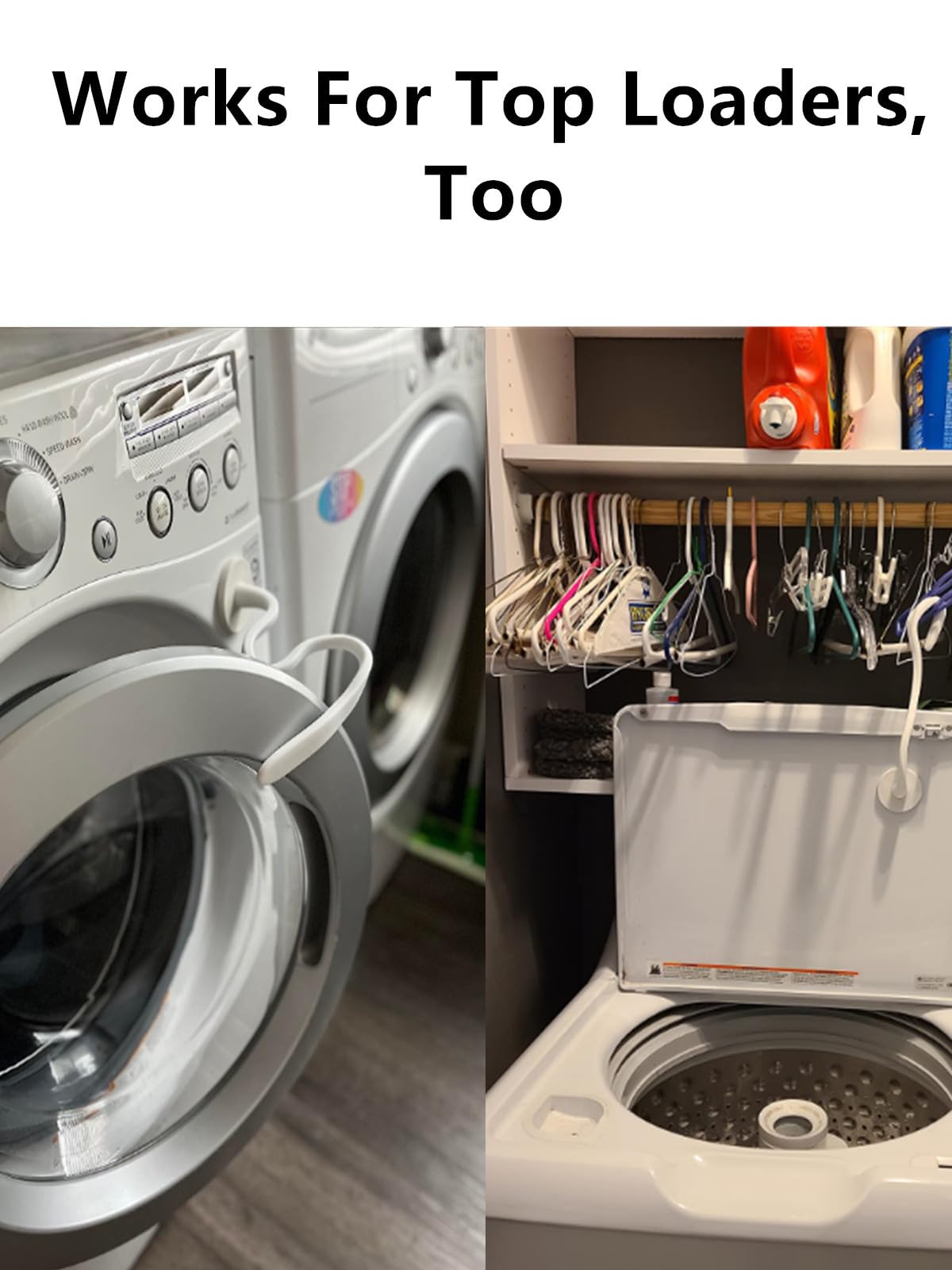 Front Load Washer Door Prop, Washing Machine