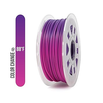 Gizmo Dorks 1.75mm ABS Filament 1kg for 3D Printers, Color Change Purple Pink