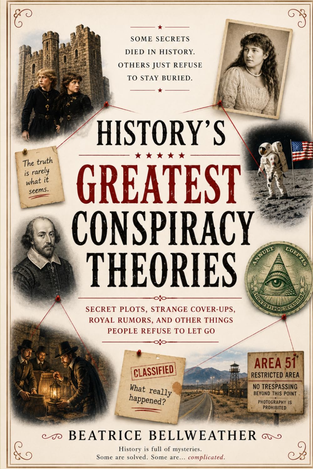 History’s Greatest Conspiracy Theories: Secret Plots, Strange Cover-Ups, Royal Rumors, and Other Things People Refuse to Let Go (Beatrice Bellweather History Series)