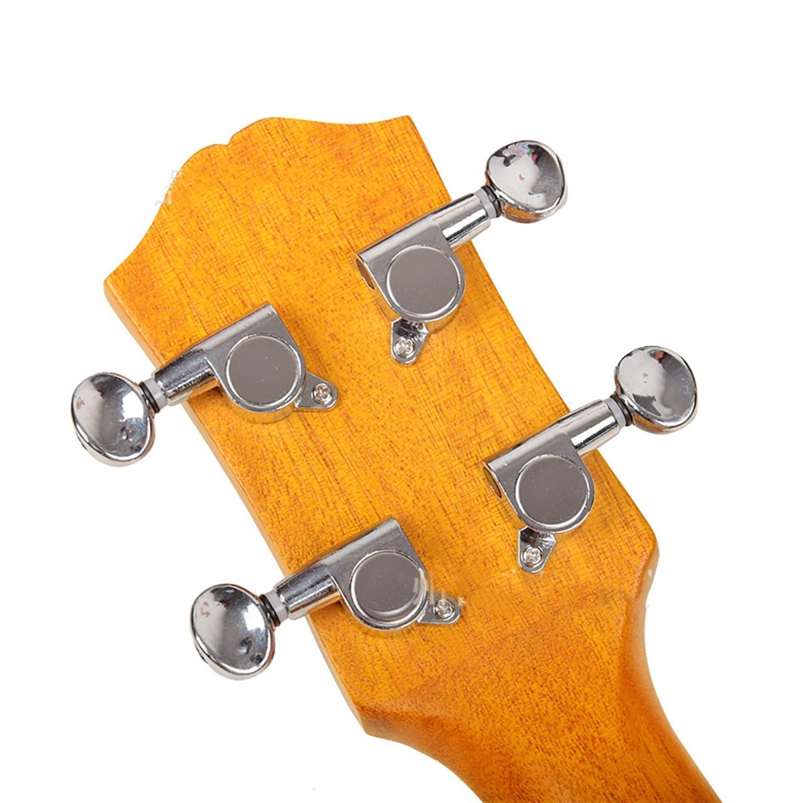 Ukelele Profesional Con Patrón De Tigre Guitarra Hawaiana De Cuatro Cuerdas(Color:Light brown)