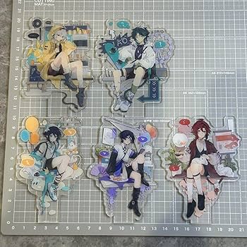 Amazon.co.jp: 原神楓原万葉 放浪者 アクスタ 2点セット : おもちゃ