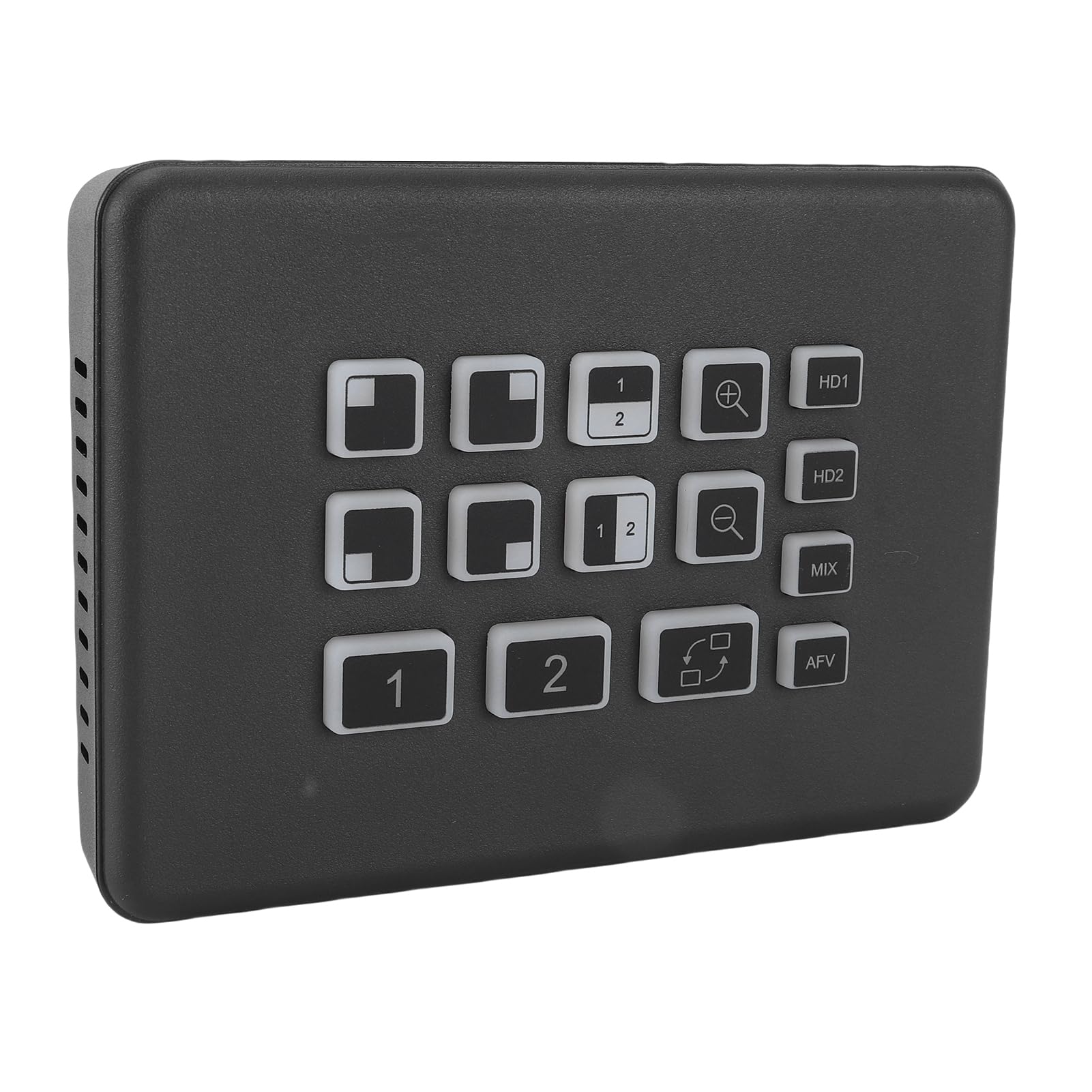 Karta Przechwytująca Przełącznika Wideo 2x1 HDMI, Mikser Transmisji Strumieniowej na żywo 1080p 60 Hz, Bezproblemowe Przełączanie USB 3.0 Typu C, PiP PbP, Wejście Mikrofonowe, (wtyczka UE)