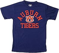 Vista 117 de Wes and Willy Camiseta de algodón orgánico de manga corta para niños de la NCAA