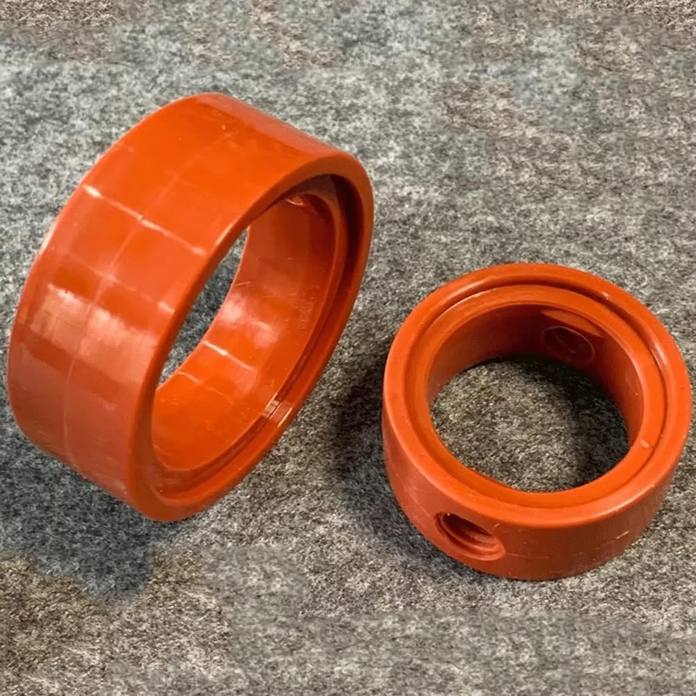 1 Uds. Junta de sellado VMQ roja de triple abrazadera 1,5 "2" 2,5 "3" 4 "5" 6 "reemplazo de válvula sanitaria(133mm Red)