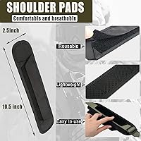 Vista 2 de VVAAGG Eslinga Paracord con almohadilla para el hombro y soporte de honda QD, honda QD de 2 puntos