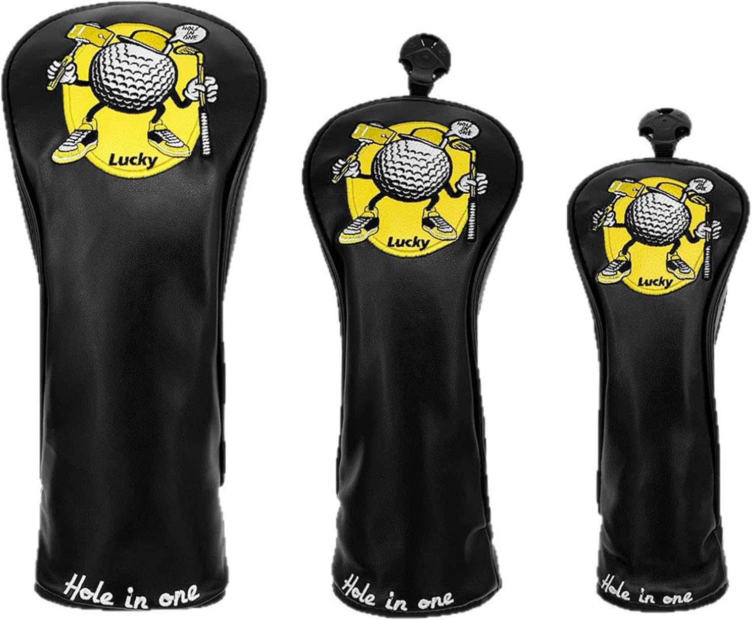 Stylish Design Head Cover Durable Material Protect Golf Shaft Easy Install Stable Fit