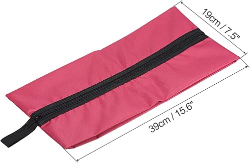 Miniatura 2 de PATIKIL Bolsas de zapatos para viajes, bolsa portátil para zapatos con cremallera, impermeable, organizador de zapatos para hombres y mujeres,