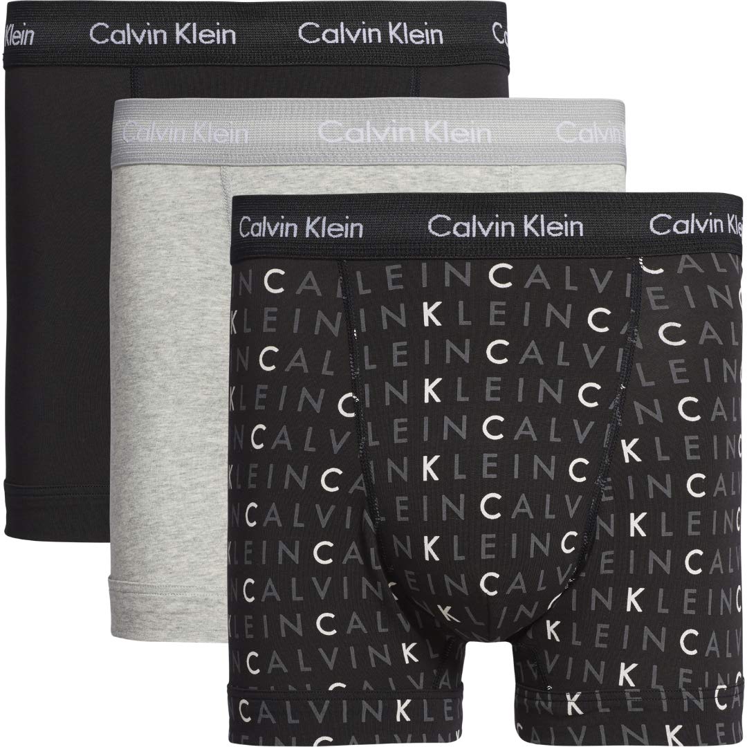Calvin KleinMen's Low Rise (Pack of 3) Trunks (pack of 3)