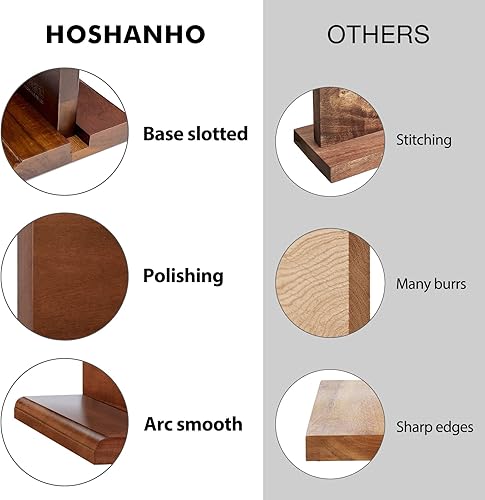 Miniatura 4 de Bloque magnético para cuchillos de 14 x 10 pulgadas, soporte magnético de doble cara para cuchillos y cuchillo de chef japonés de 7 pulgadas de