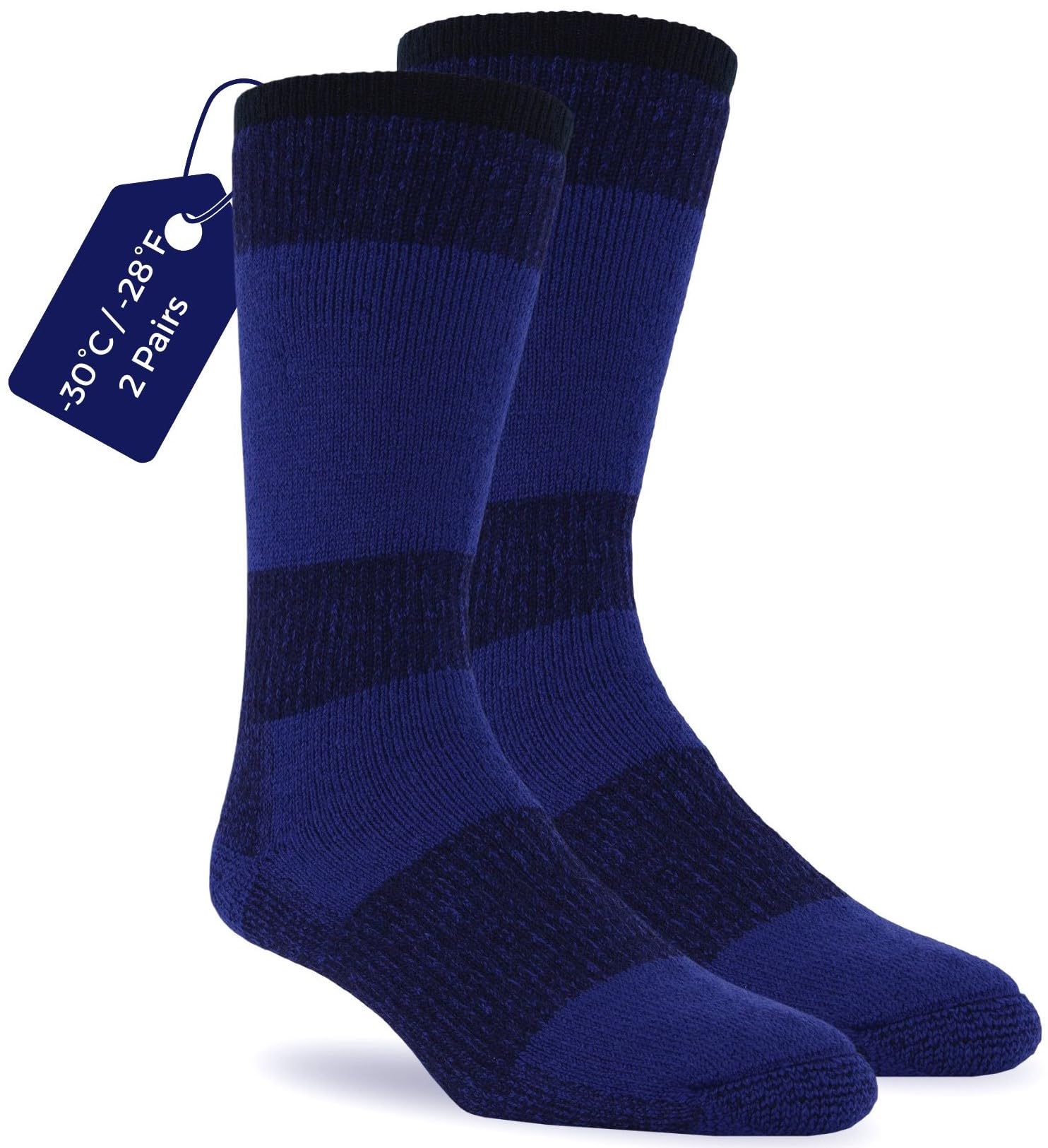 J.b. Field's Women's Navy Sox Shop Winter Sock - 30 Below Xlr Sock Medium ('S 3-7/Men's 2-6)
