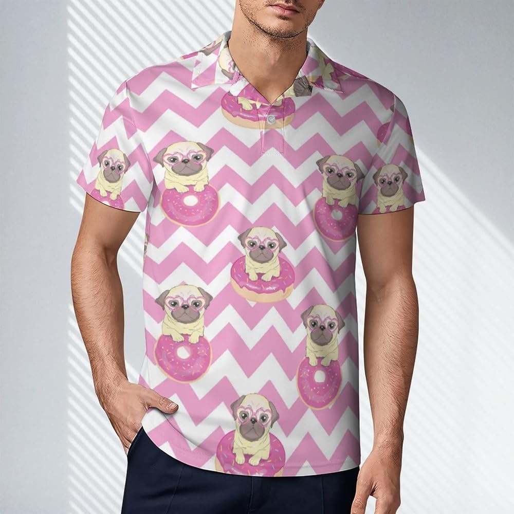 pug polo shirt