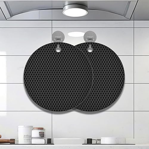 Vista 13 de TENOC Alfombrillas de silicona antideslizantes, resistentes al calor y atrapadoras de agua, para vasos de agua, tazas de té, tazas de café, platos