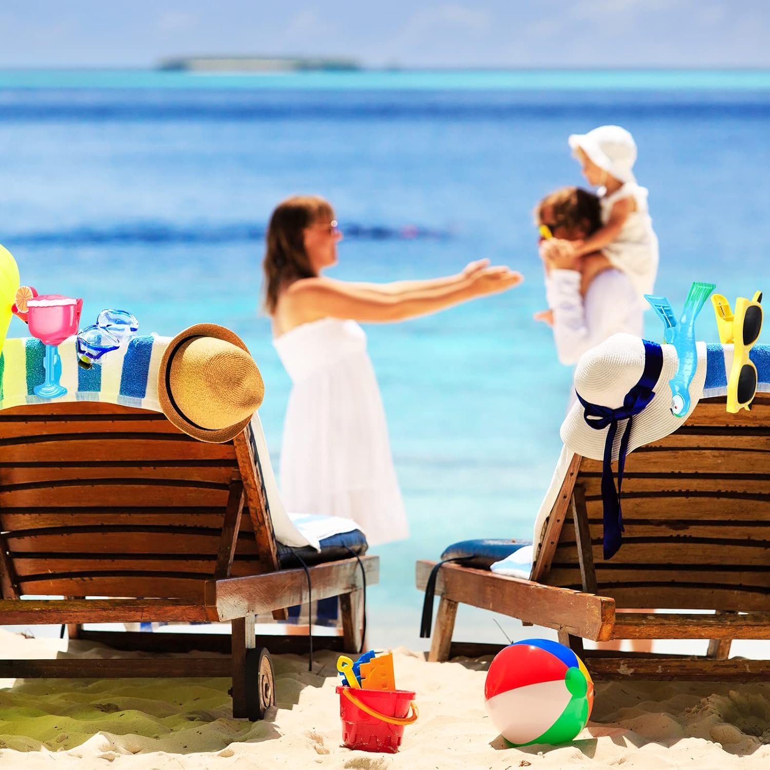 Wesiti 40 Pieces Beach Towel Clips Beach Chair Clips Chair Holders Portable Towel Holders Plastic Cute Clothes Pins Swimming Pool Towel Holder for Patio and Holiday Pool Blanket Decoration, 20 Styles