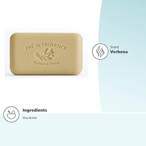 Miniatura 40 de Pré de Provence - Jabonera artesanal francesa enriquecida con manteca de karité, almendra miel, 5.29 oz