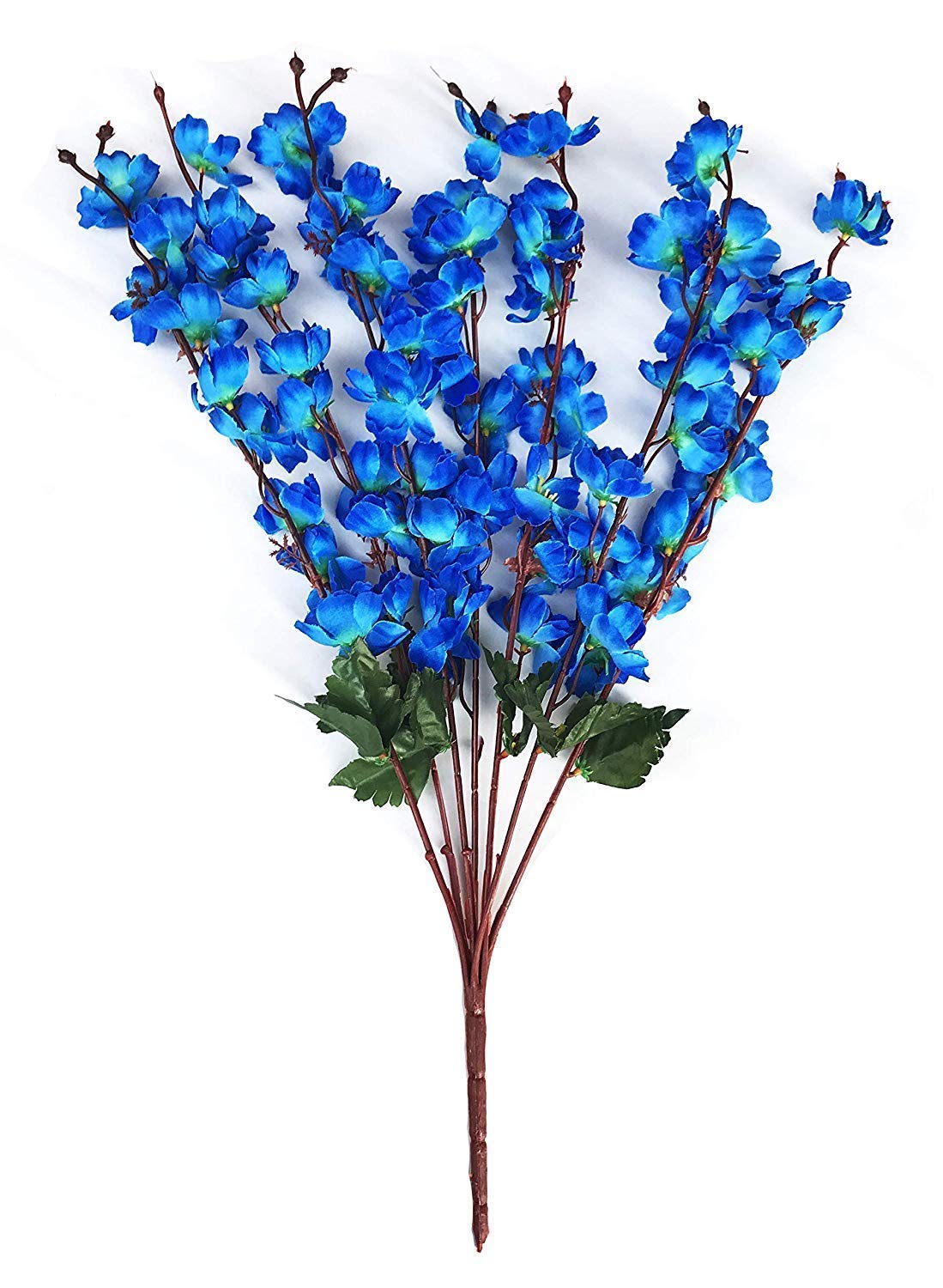 Nutts Artificial Flowers for Home Decoration Cherry Blossom Flower Bunch for Decoration (Blue, 2) (B0BPHJ33ZV) Amazon Price History, Amazon Price Tracker