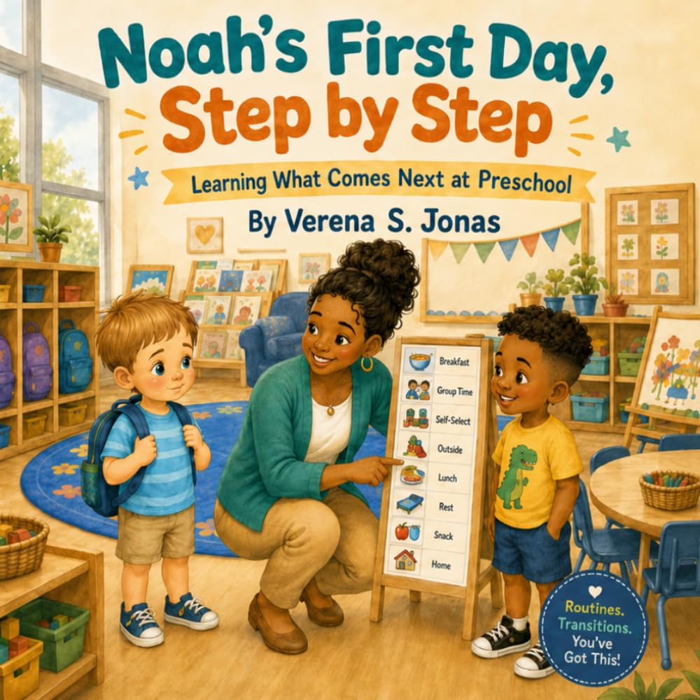 Noah’s First Day, Step by Step: Learning What Comes Next at Preschool