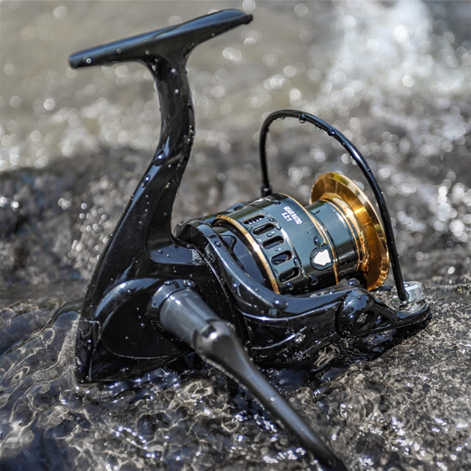 Carretes de Pesca Carrete de Pesca HB500-7000 Full Metal Spool Spinning Rueda Spool 8kg Más Grande Trolling Reel Carrete de Pesca Carrete de Agua Salada