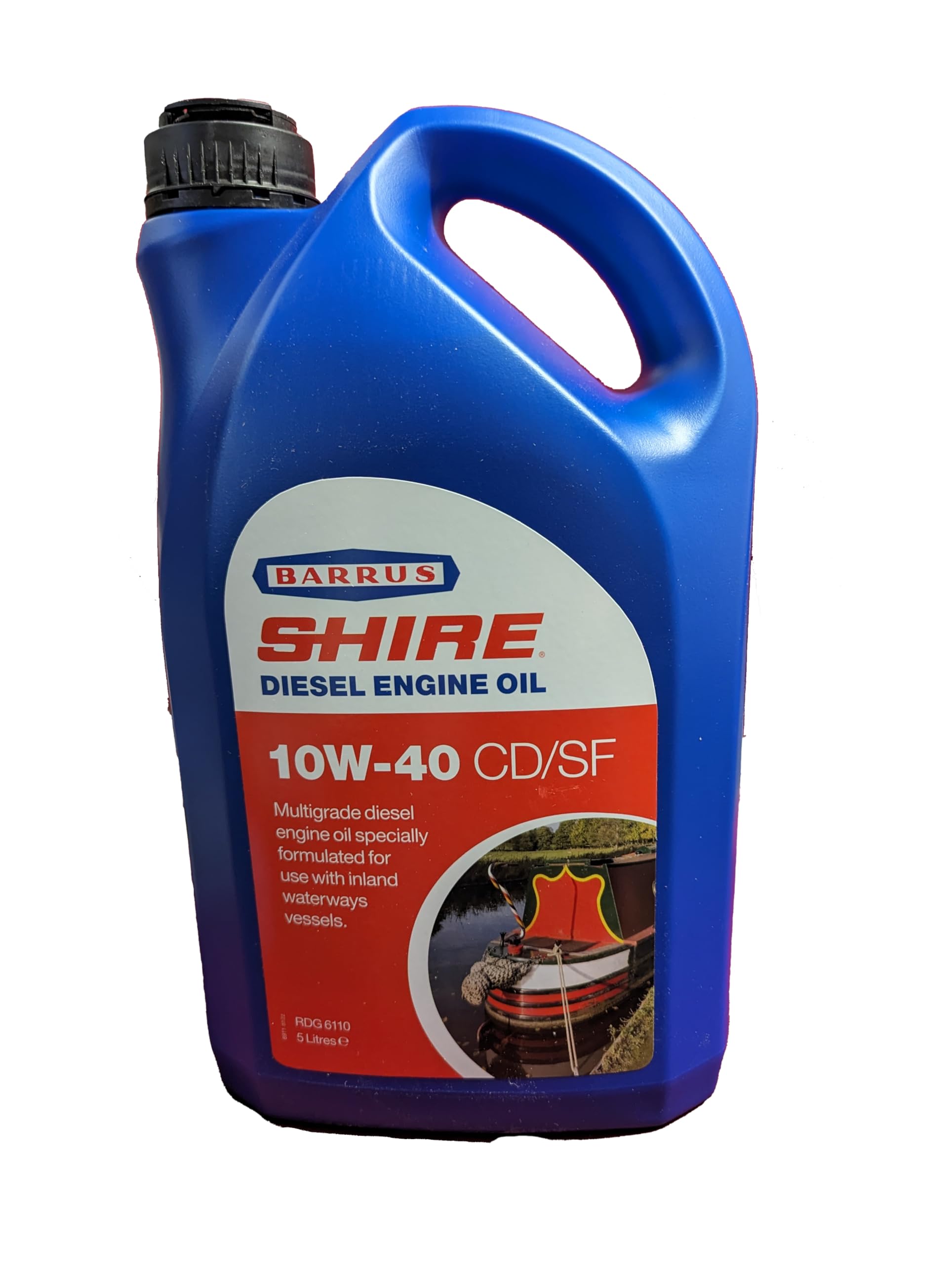 Barrus Shire Marine Diesel Engine Oil 10W-40 CD/SF - 5 Litre