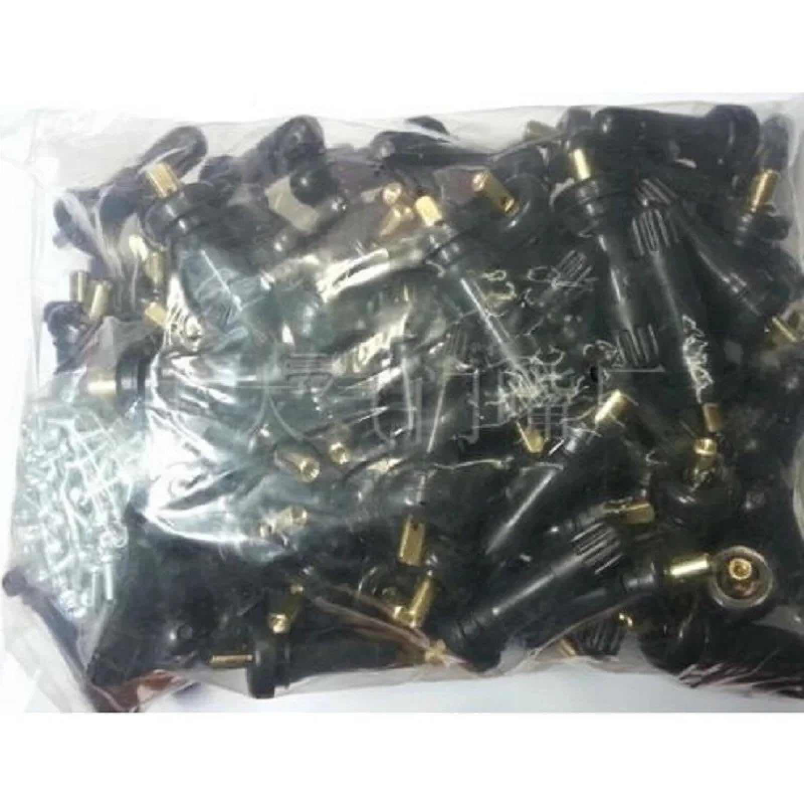 Sensor de presión de neumáticos para Coche (100 Unidades, 20008, 20018, VS-950, VS95), vástago de válvula de Goma, Sensor TPMS a presión