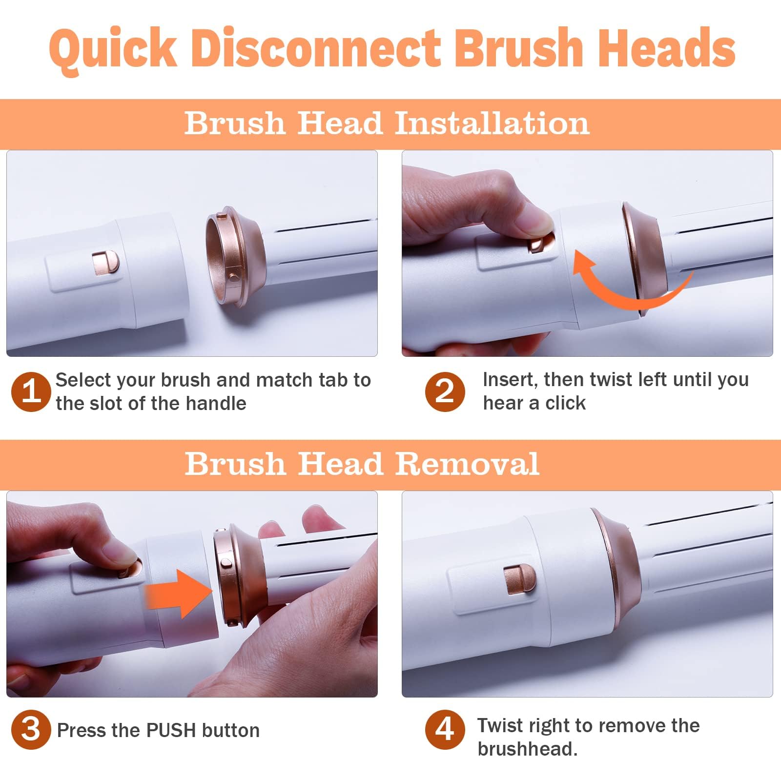 6 in 1 Hot Air Brush,