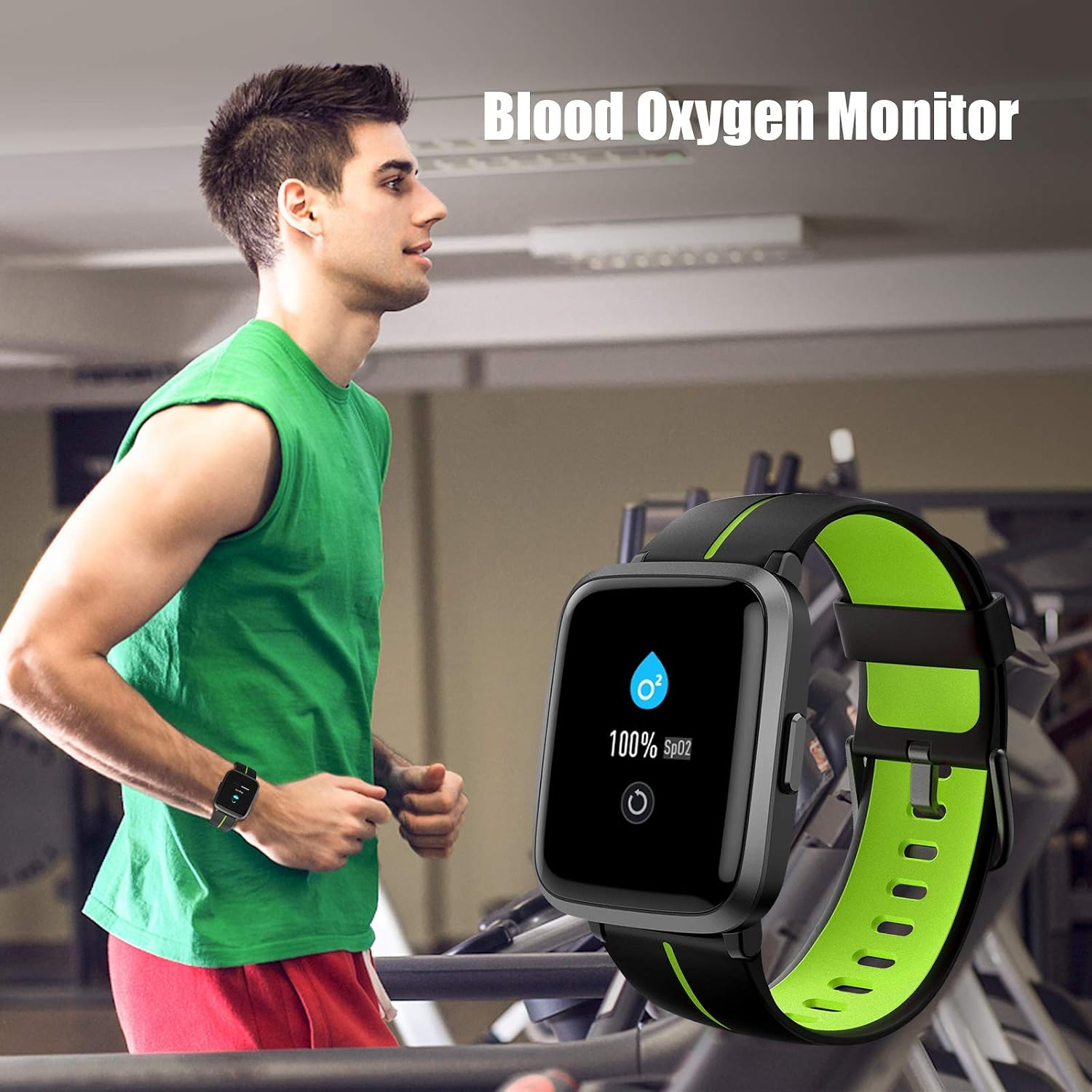 Product Deal AIKELA Smart Watch Fitness Tracker for Android Phones and Compatible iPhone, Smartwatch with Blood Oxygen Meter, Blood Pressure Monitor, 5ATM Swimming Waterproof, Fitness Watch for Women