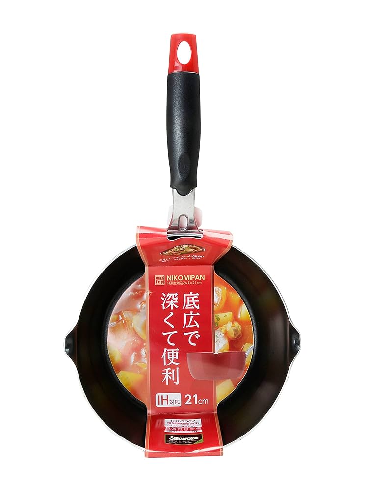 Amazon.co.jp: ストリックスデザイン IH深型煮込みパン レッド