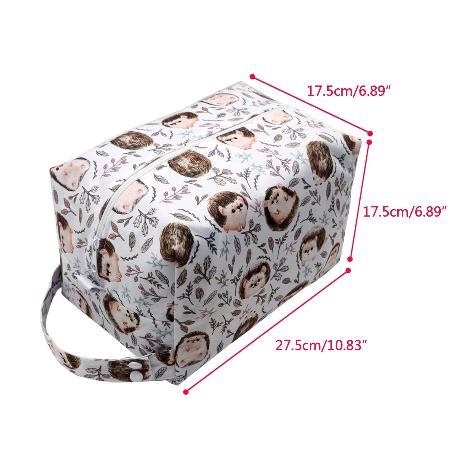 Reusable Cloth Diaper Wet Dry Bags Large Hanging with Buttons for Cloth Diaper Bag