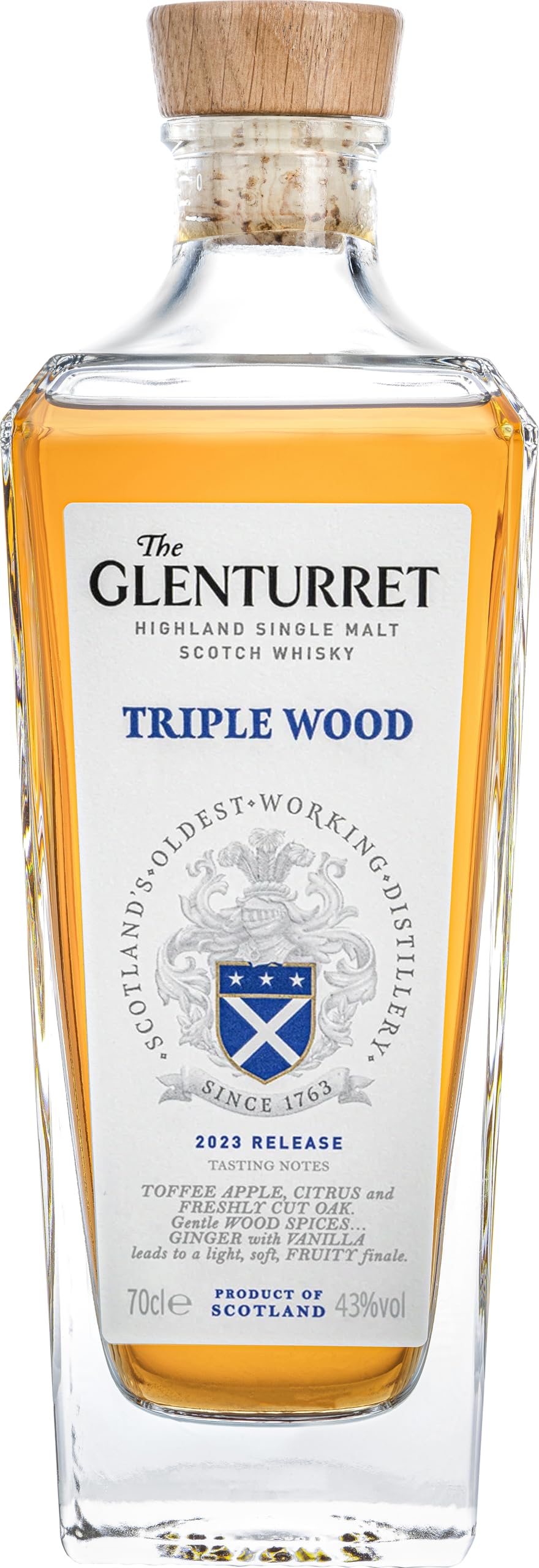 Glenturret Single Malt Whisky Triple Wood 70CL
