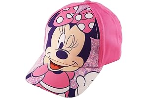 Minnie Mouse Baseball Cap: A Stylish and Protective Headpiece for Girls Ages 4-7