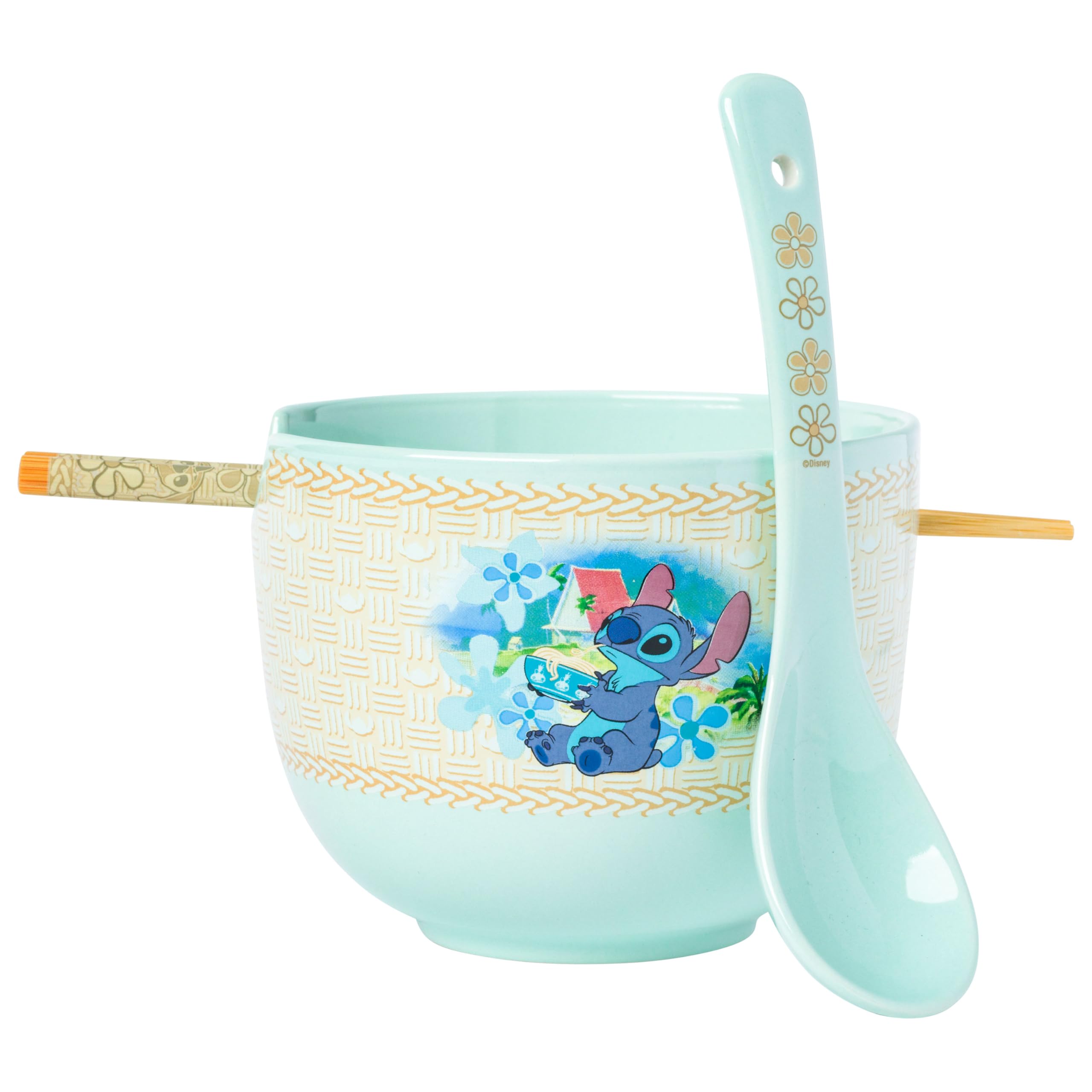 Snapklik.com : Silver Buffalo Disney Lilo And Stitch Slurping Noodles ...