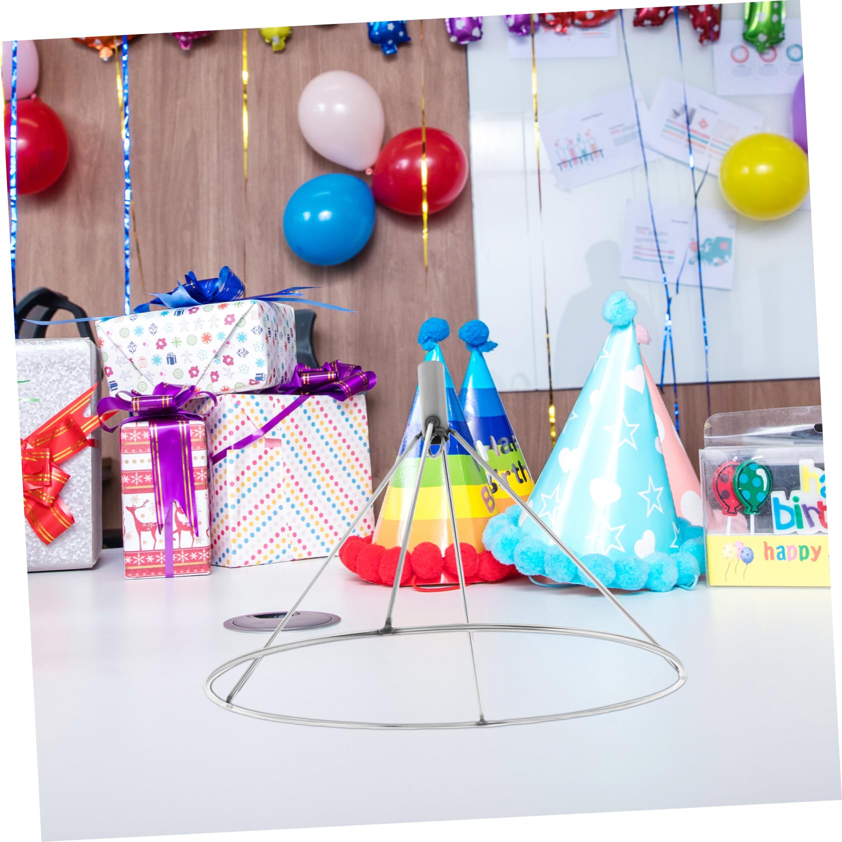 Globos Grandes de Acero Inoxidable Plata para Fiestas