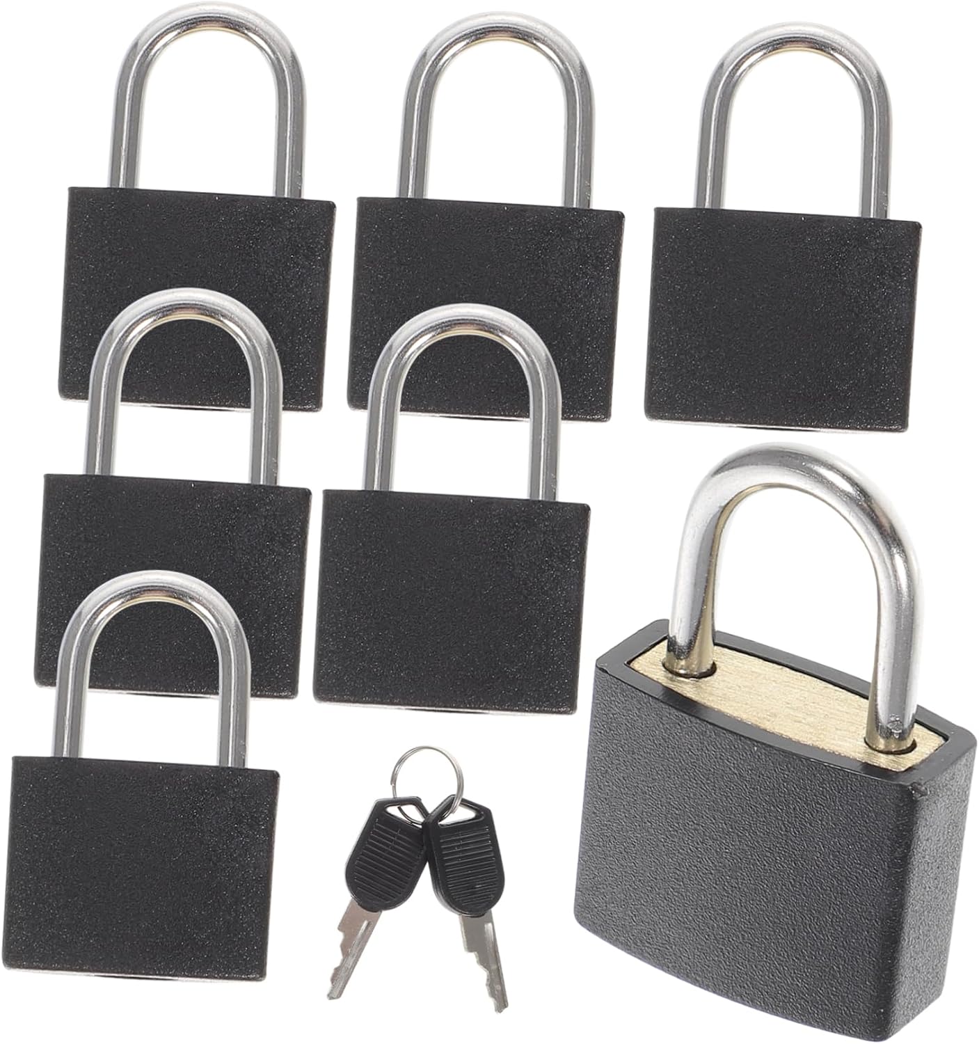 VALICLUD Lucchetti per Zaini 7 Pezzi Lucchetti per Chiavi per Bagagli Lucchetti per Valigie Piccole per Chiavi da Viaggio