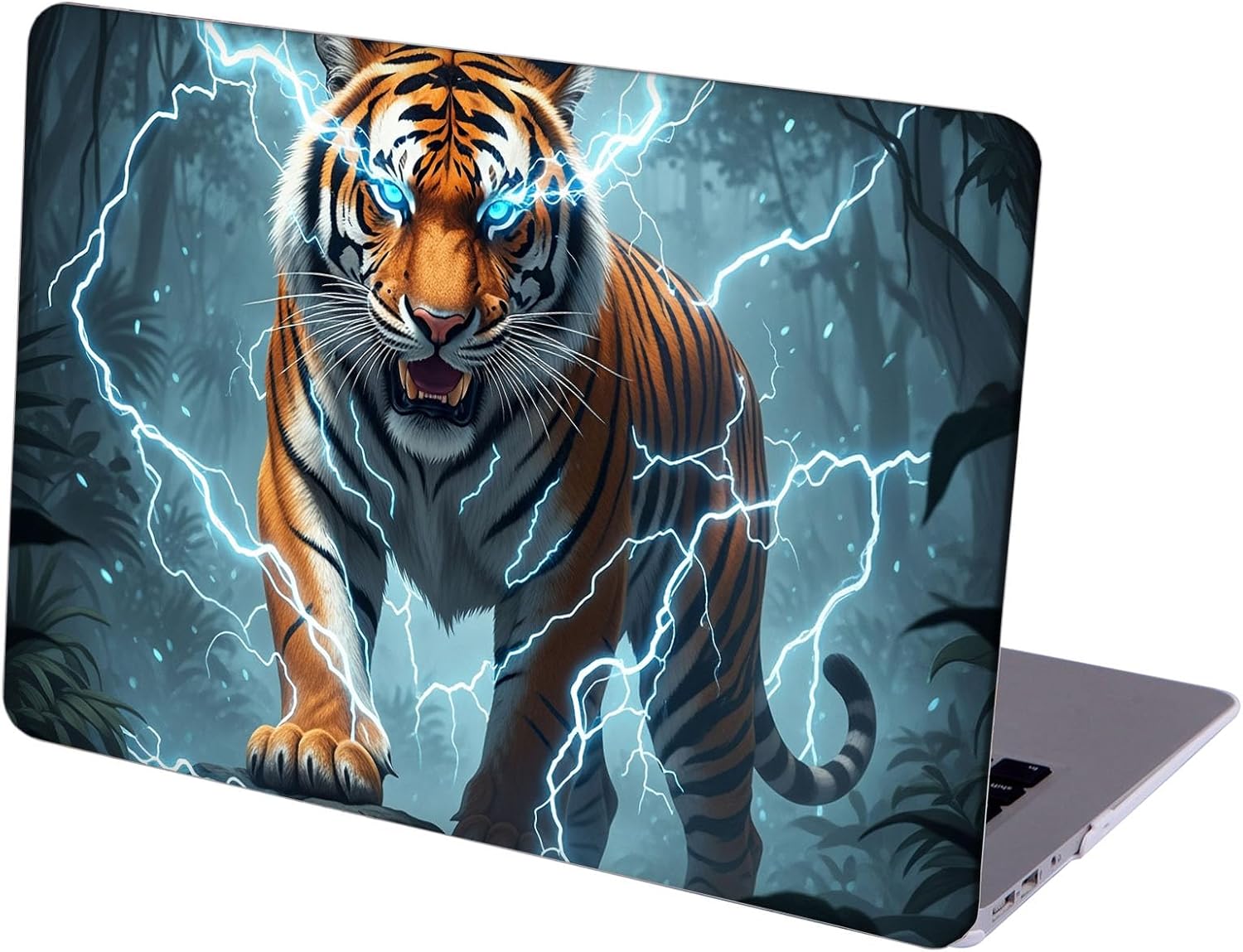 Compatible with MacBook Neo 13-inch, Hard Shell Case with Keyboard Cover and Screen Protector (A3404 A18 Pro chip, 2026 Release) - Tiger MC23235