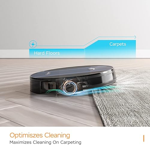 Miniatura 6 de Geek Smart Robot aspirador G6, succión de 1800 Pa, superfino, limpia el suelo duro a la alfombra