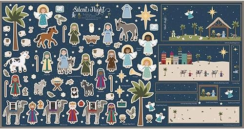 Jennifer Long Silent Night Nativity Felt Doll & Bag Set