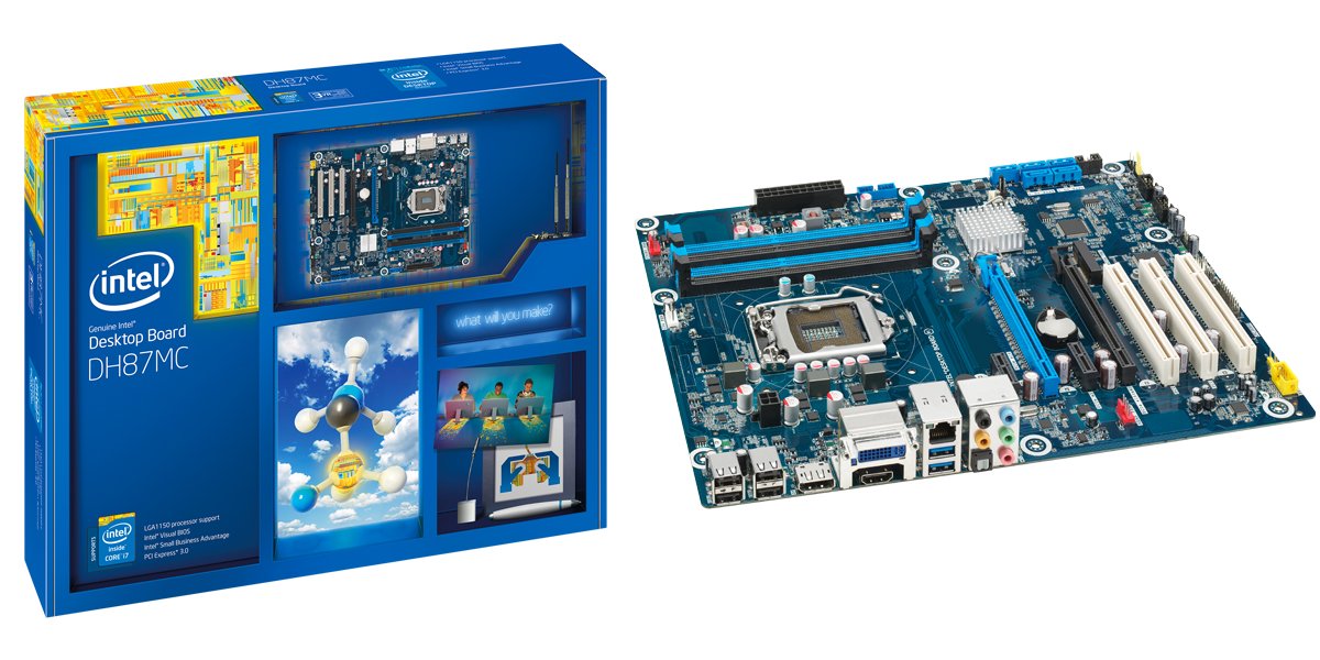 Intel Desktop Board DH87MC - Media Series - motherboard - ATX